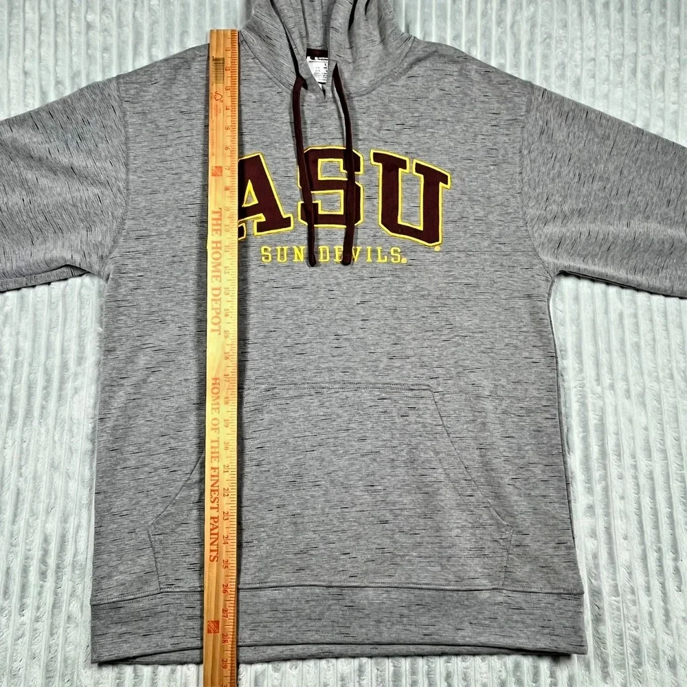 Arizona State University ASU Sun Devils Hoodie Champion Gray Mens L Fanwear Alum